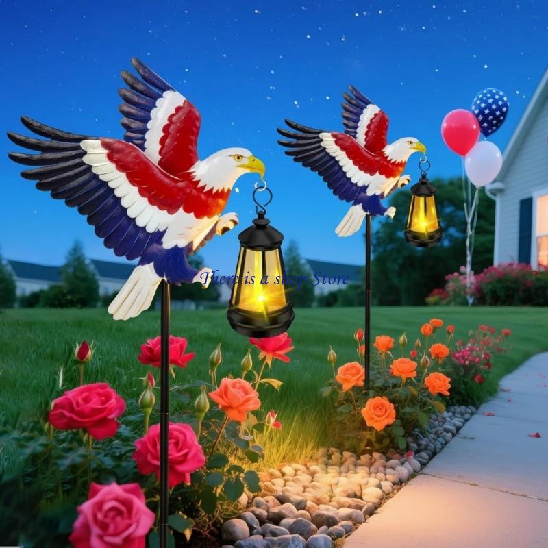 Art Craft Description - D0AD Garden Hawks Birds Sculptures Lawn