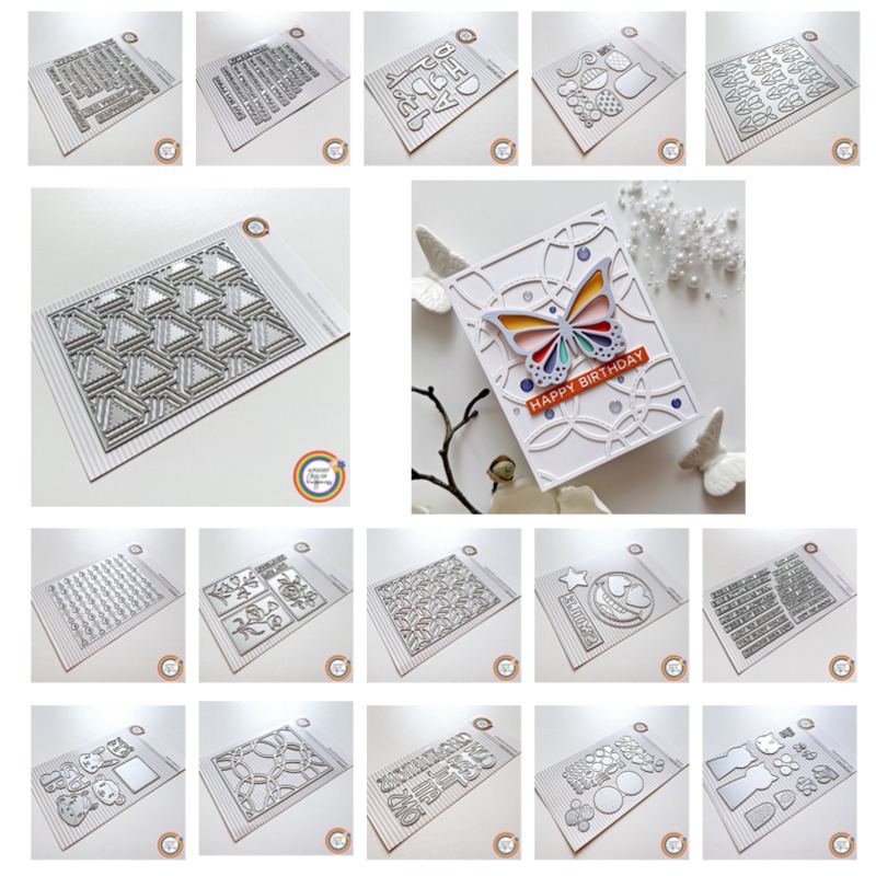 Rubber Stamp Blank - Cutting DiesSilly Owl Cat Congrats on