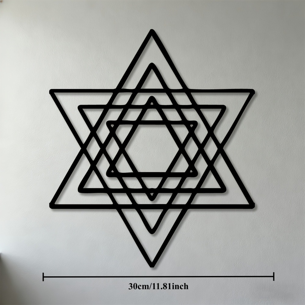 Art & Craft Of Problem Solving - CIFBUY Metal Wall Art Iron Star