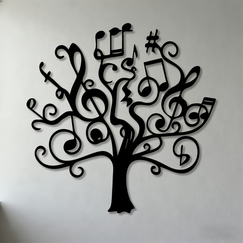 Art And Craft Studio - CIFBUY Metal Wall Art Musical Note