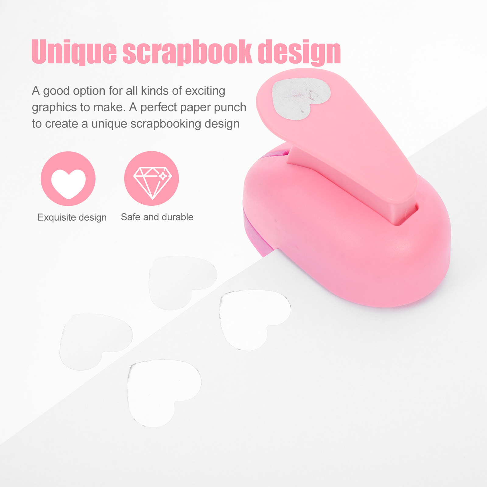 Art Craft Using Paper - Easy Use Portable Paper Punch for
