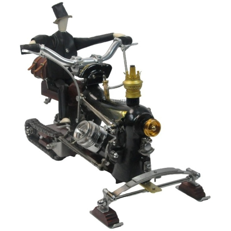 Art Crafting - snowmobile model :A Meticulously Crafted Metal