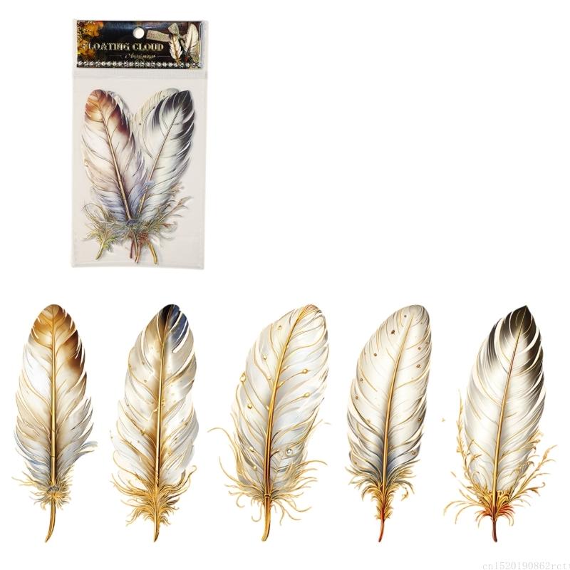 Art And Craft Photos - D5BB 5Pcs Aesthetic Sticker Adhesive PET