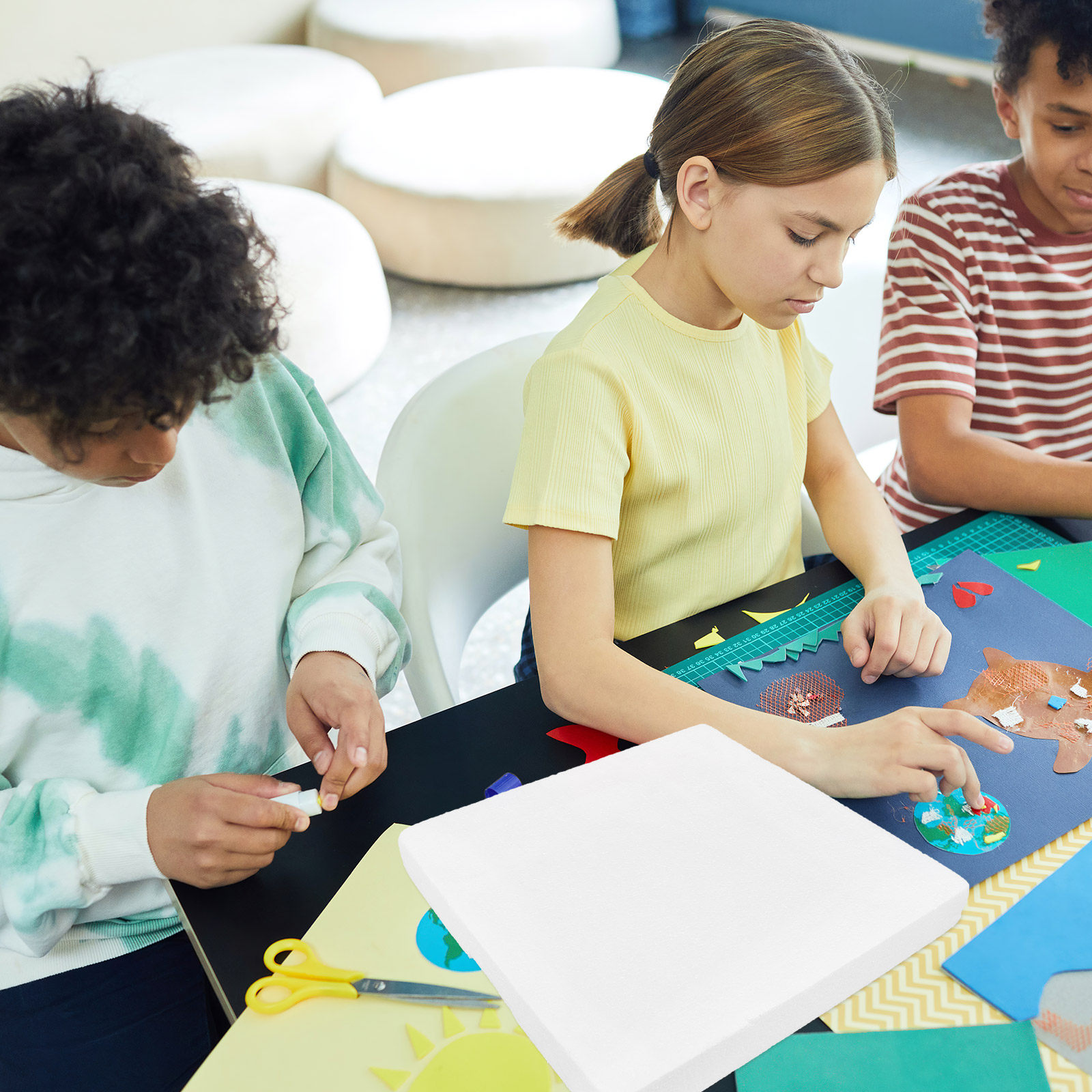 2Pcs Foam Board Material High  - огляд і ціна Art Craft Kindergarten