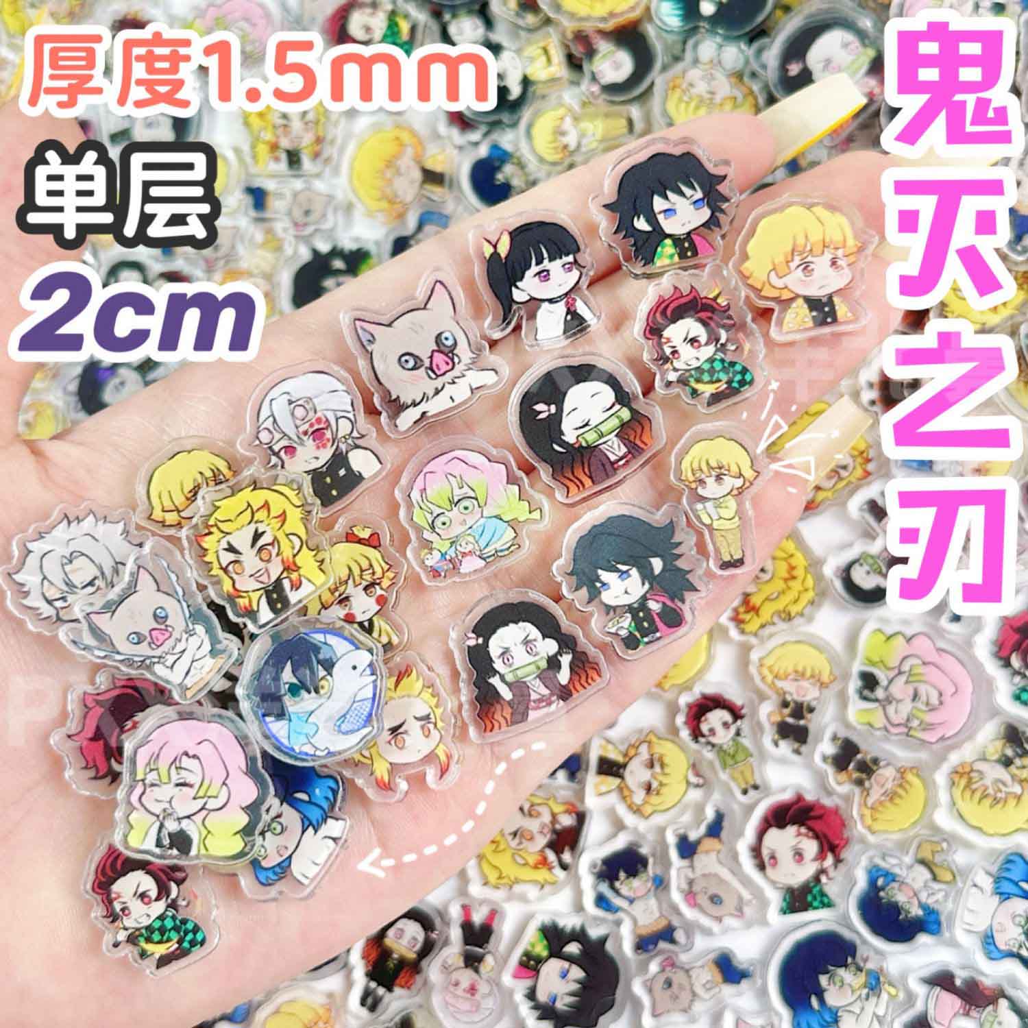 50/100Pcs 1/2cm Mini Demon Sla - огляд і ціна Art Craft Material