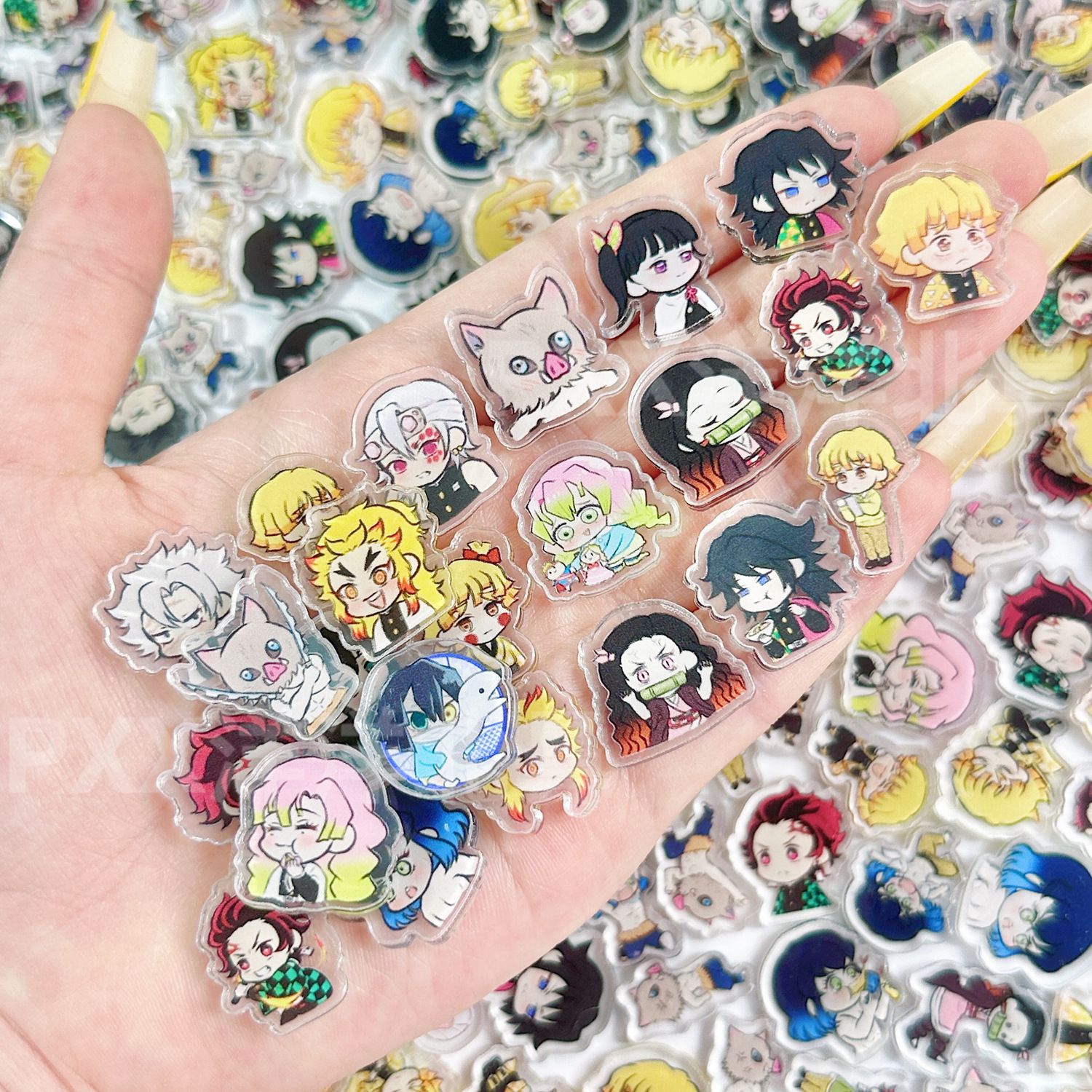 50/100Pcs 1/2cm Mini Demon Sla - огляд і ціна Art Craft Material