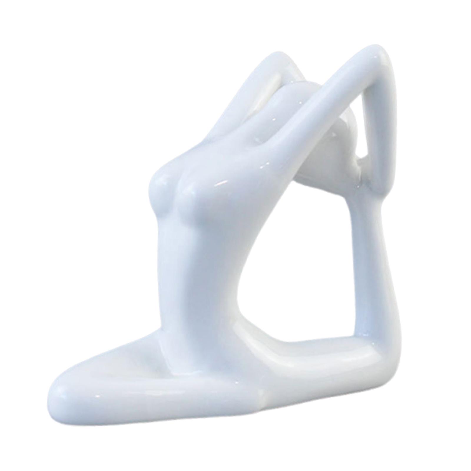 Ceramic Yoga Statue Ornament D - огляд і ціна Art And Craft Studio