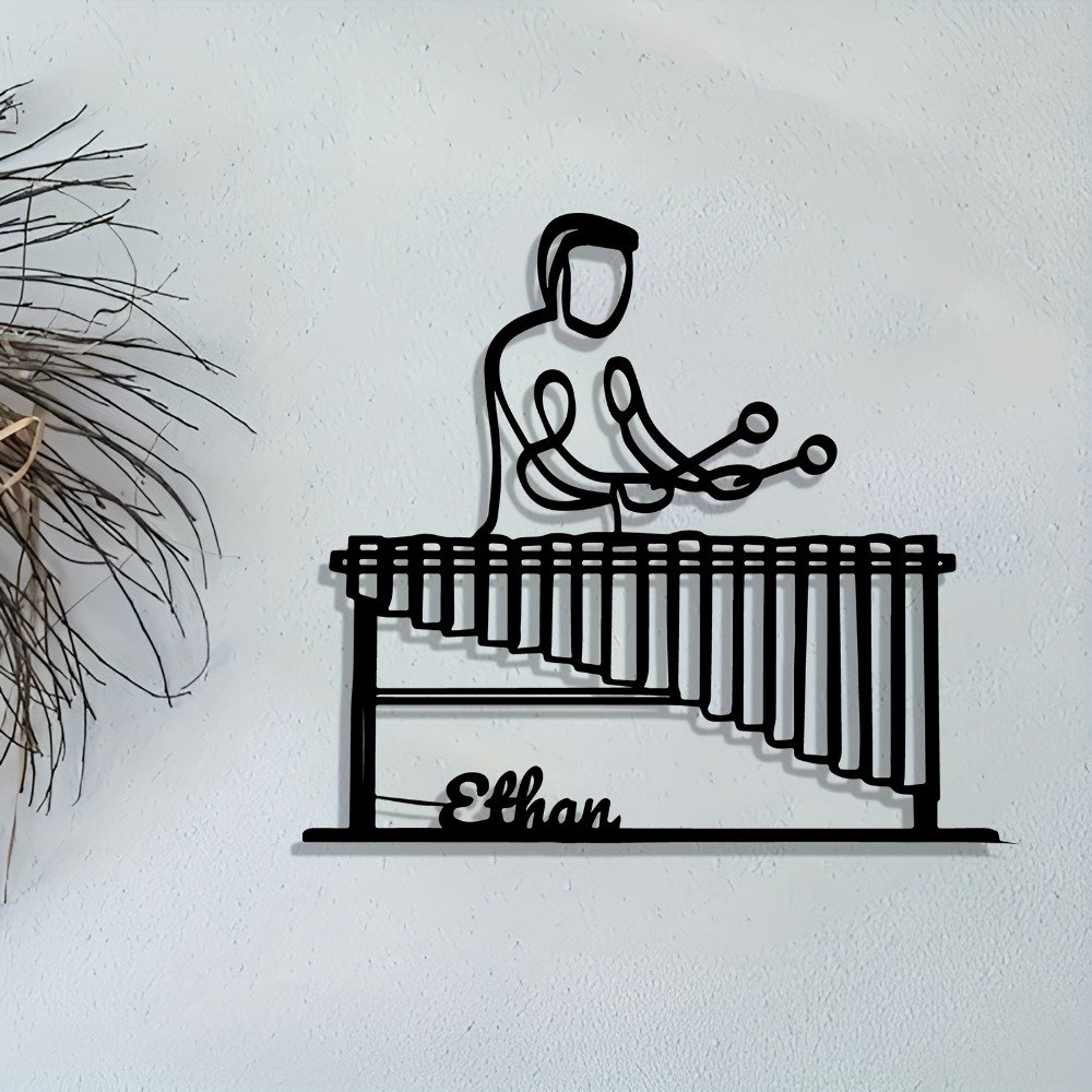 CIFBUY Metal Wall Art Marimba  - огляд і ціна Art And Craft Studio
