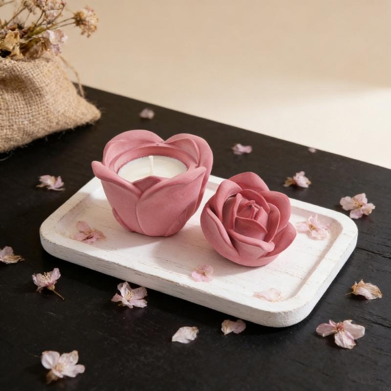 L43A Rose Embossed Resin Jar M - огляд і ціна Art Craft Description
