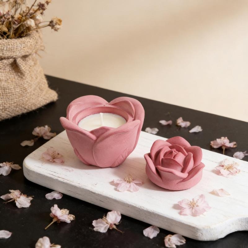 L43A Rose Embossed Resin Jar M - огляд і ціна Art Craft Description