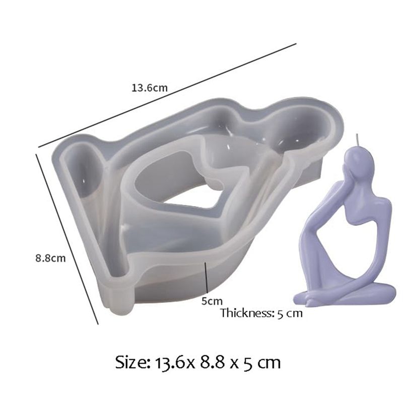 AA73 3 PCS Art Thinker Silicon - огляд і ціна Art Craft Description