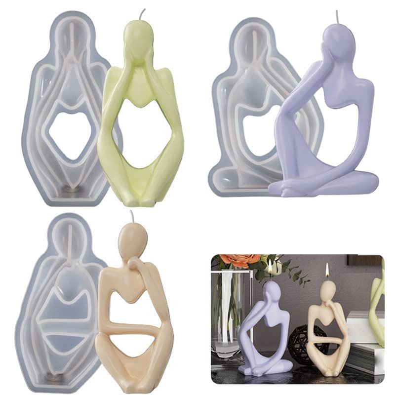 AA73 3 PCS Art Thinker Silicon - огляд і ціна Art Craft Description