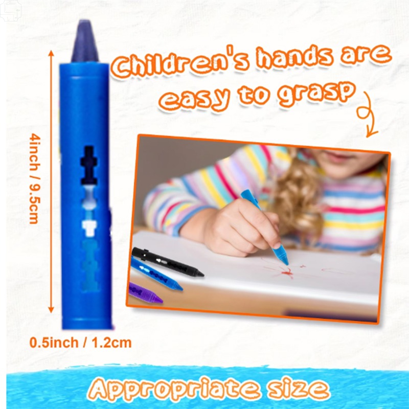 Washable Bath Crayons Kit – Vi - огляд і ціна Art Craft Kindergarten