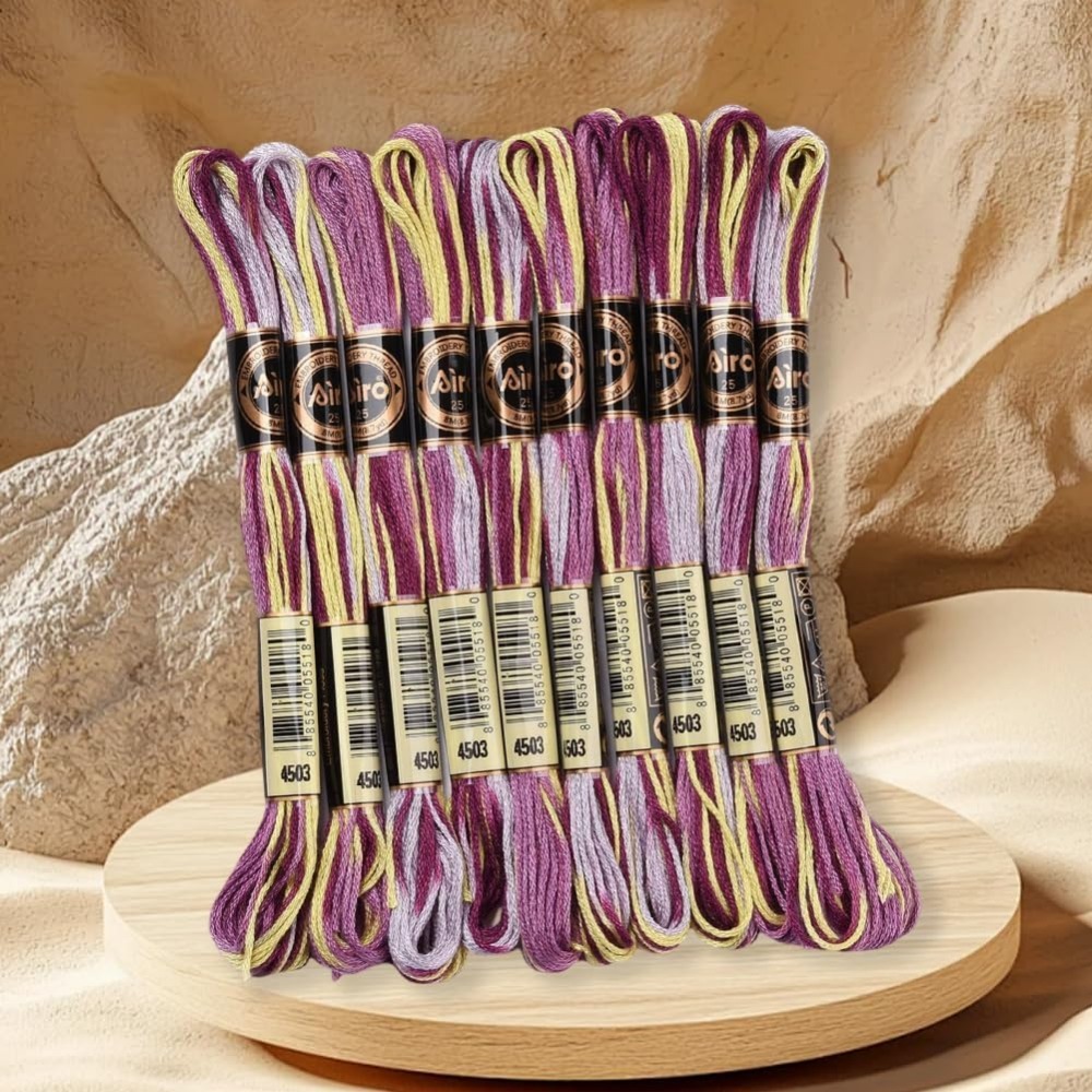 6 Strands Purple Variegated Em - огляд і ціна Artwork Craft