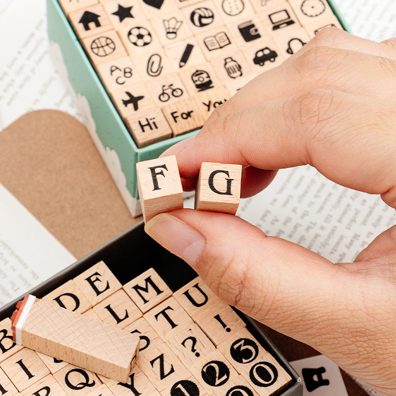 Cute Wooden Planner Rubber Sta - огляд і ціна Rubber Stamp Blank