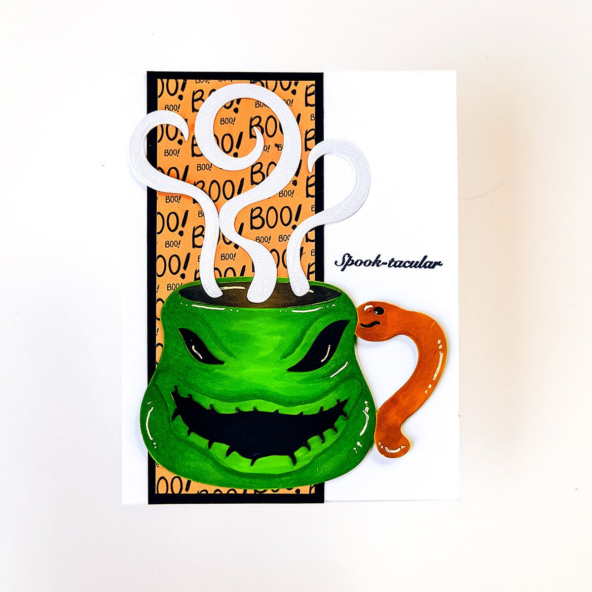 Clock Halloween Candy Boo Mug  - огляд і ціна Rubber Stamp Blank