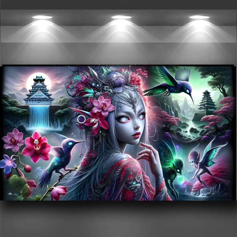 Diamond Art Landscape woman bi - огляд і ціна Art And Craft Valentine