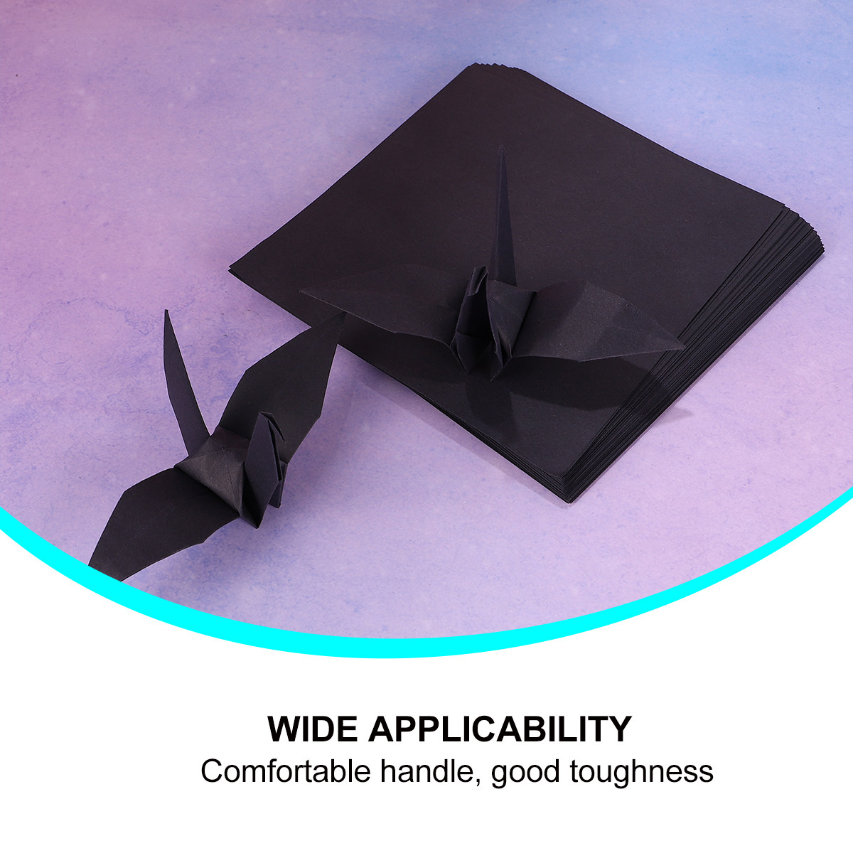 100Pcs Black Square Folding Pa - огляд і ціна Art Craft Using Paper