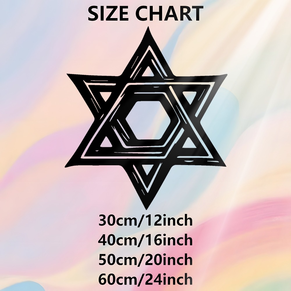 CIFBUY Iron Wall Art Star of D - огляд і ціна Art & Craft Of Problem Solving