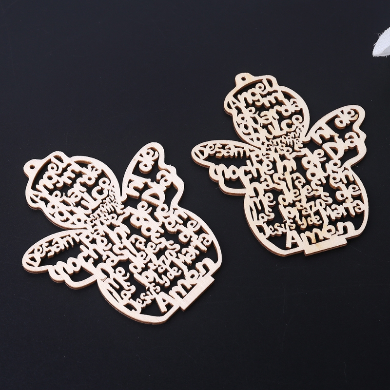 12 Pcs/Pack Wooden Hollow Out  - огляд і ціна Art Craft Description