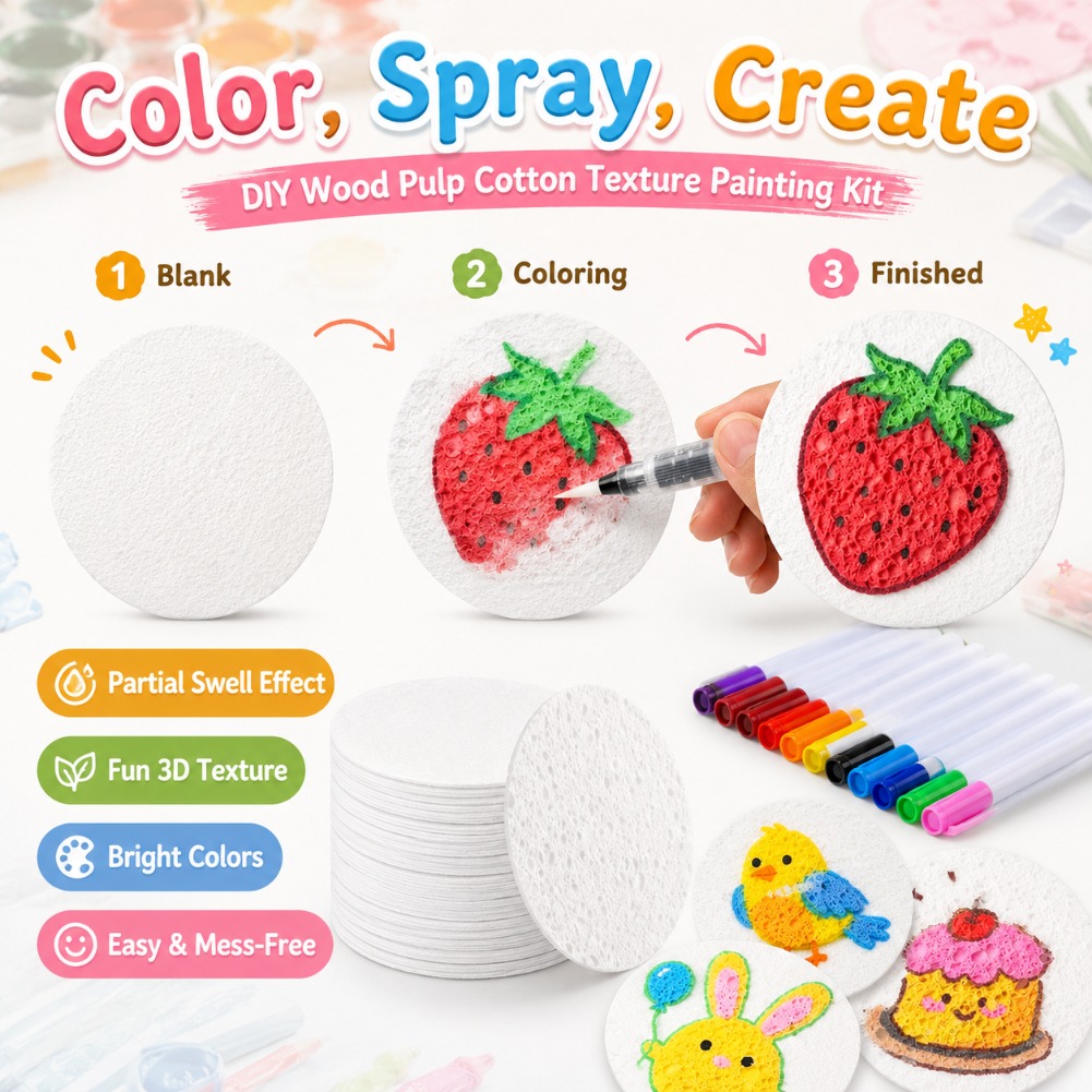 3D Puffy Foam Painting Paper M - огляд і ціна Art Craft Using Paper