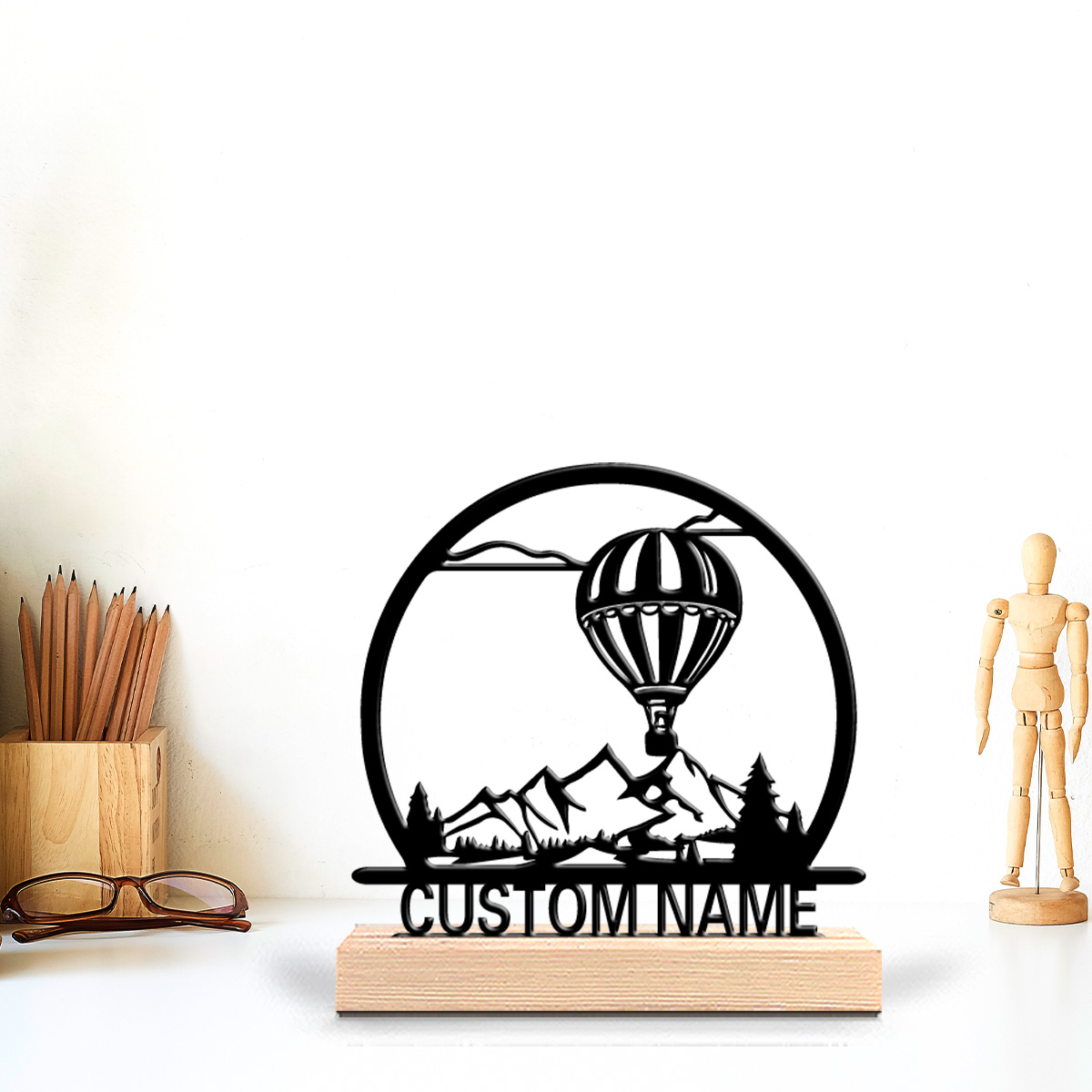 1pc Hot air balloon Customized - огляд і ціна Art Craft Material