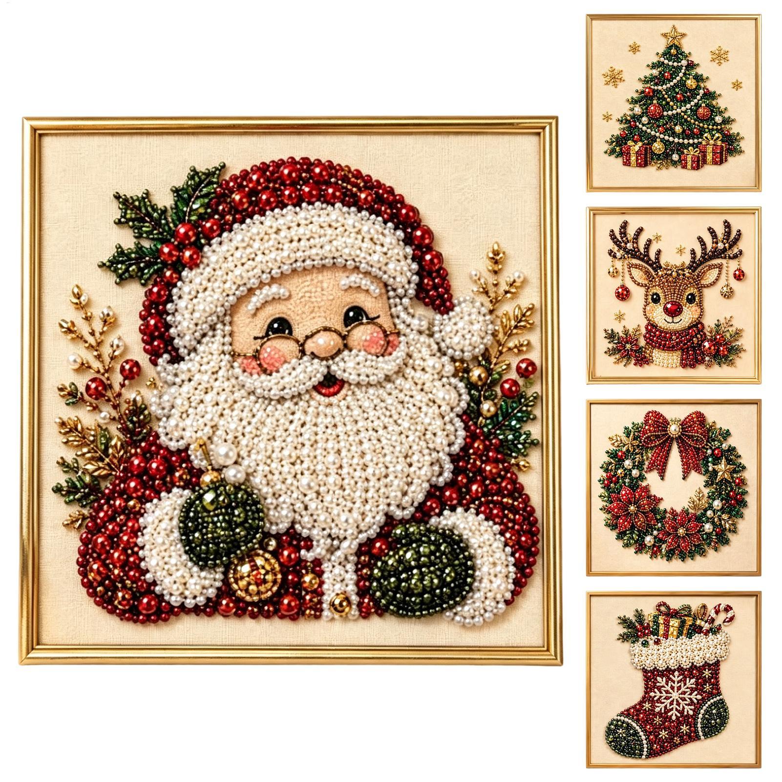 Pearl Painting Kit Christmas H - огляд і ціна Art And Craft Studio