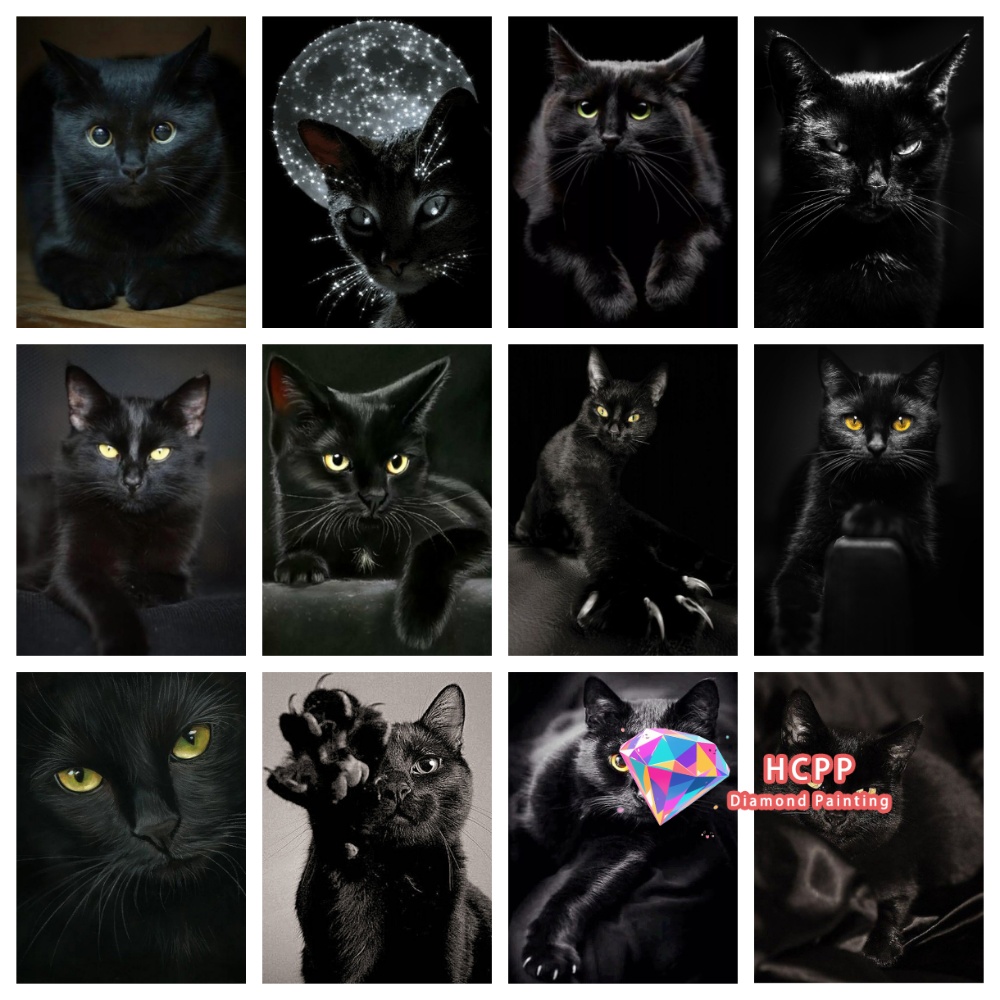 unframe Black Cat Animal Diamo - огляд і ціна Art Craft Cat