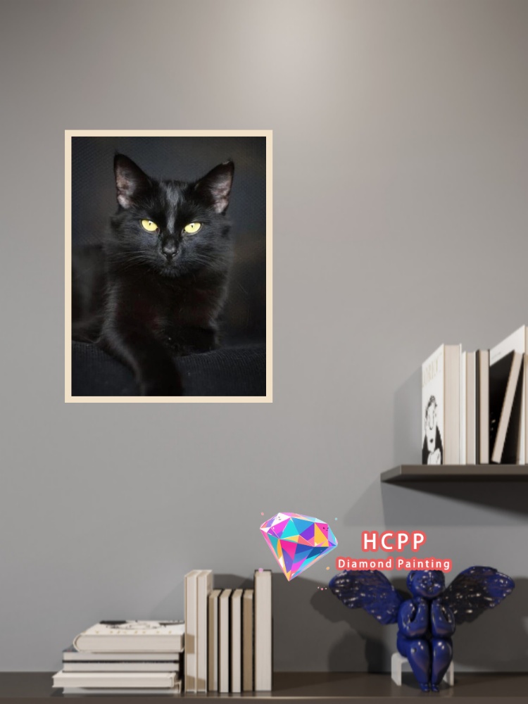 unframe Black Cat Animal Diamo - огляд і ціна Art Craft Cat