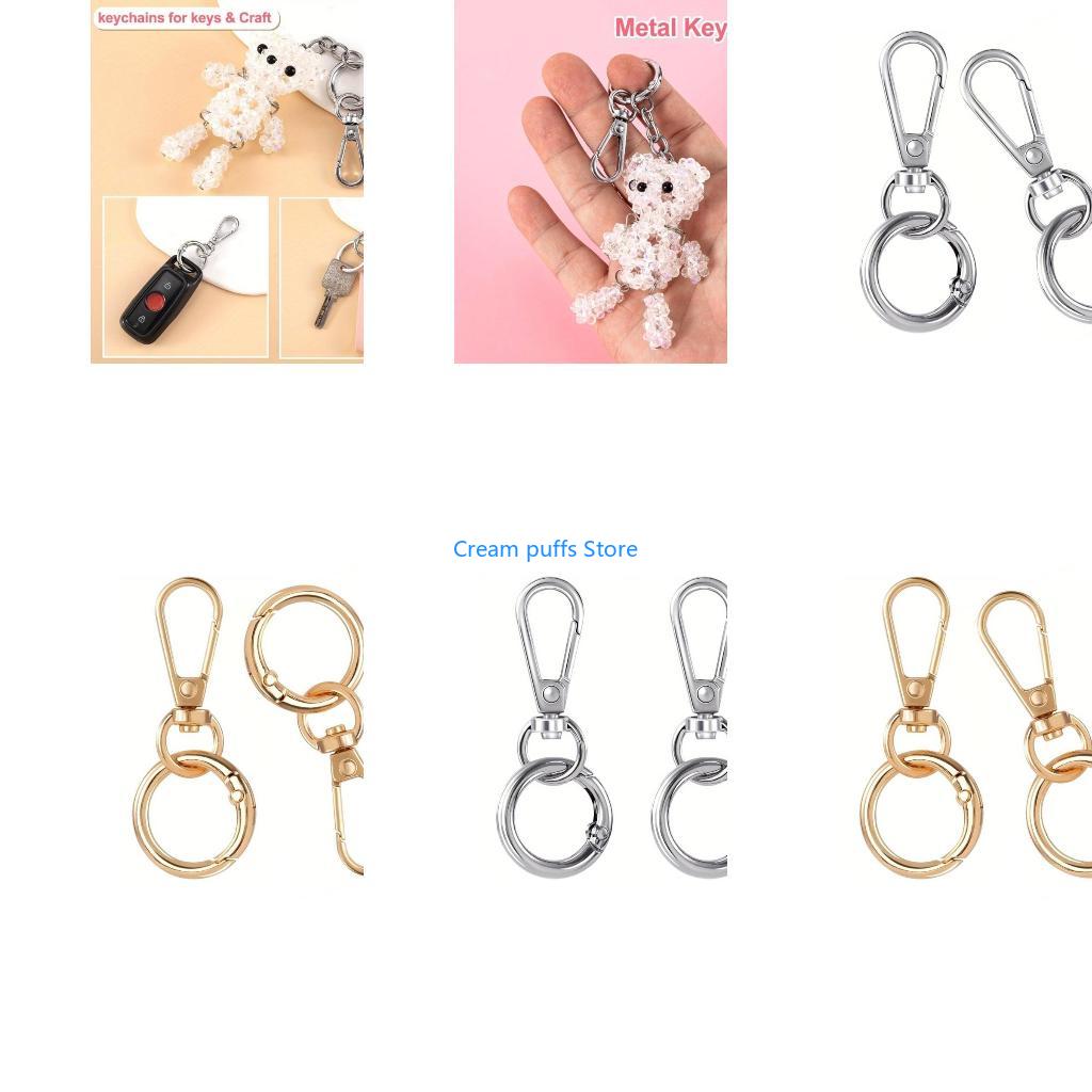 50LE Metal Swivels Hook and Ri - огляд і ціна Art Craft Description