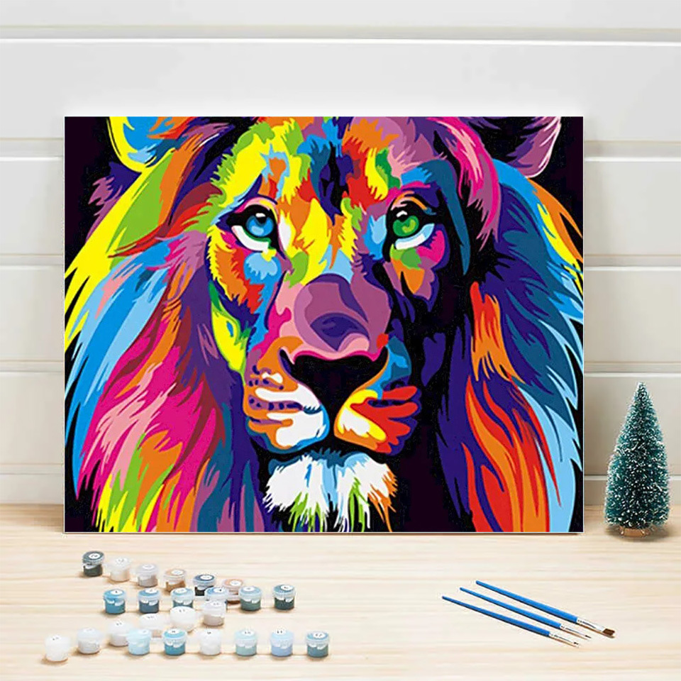 AZQSD Adult Paint By Numbers A - огляд і ціна Art Craft Cat