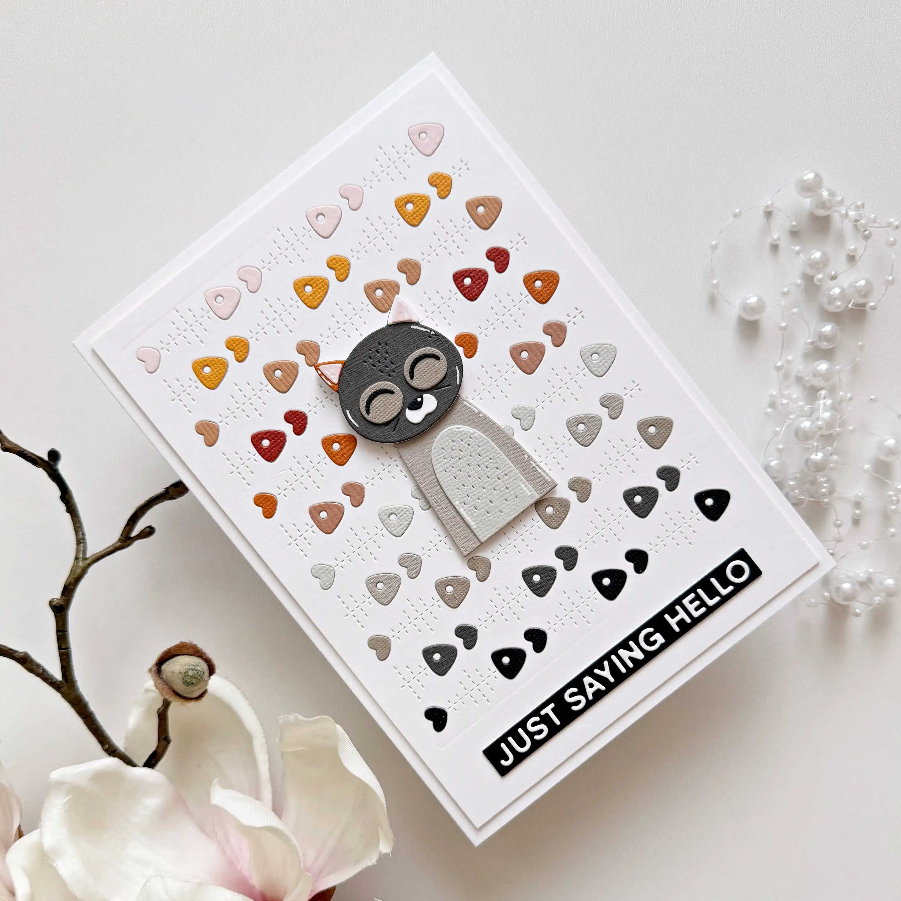 Cutting DiesSilly Owl Cat Cong - огляд і ціна Rubber Stamp Blank