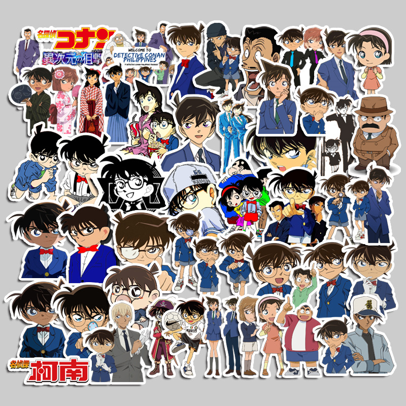 Bandai Detective Conan sticker - огляд і ціна Artwork Craft
