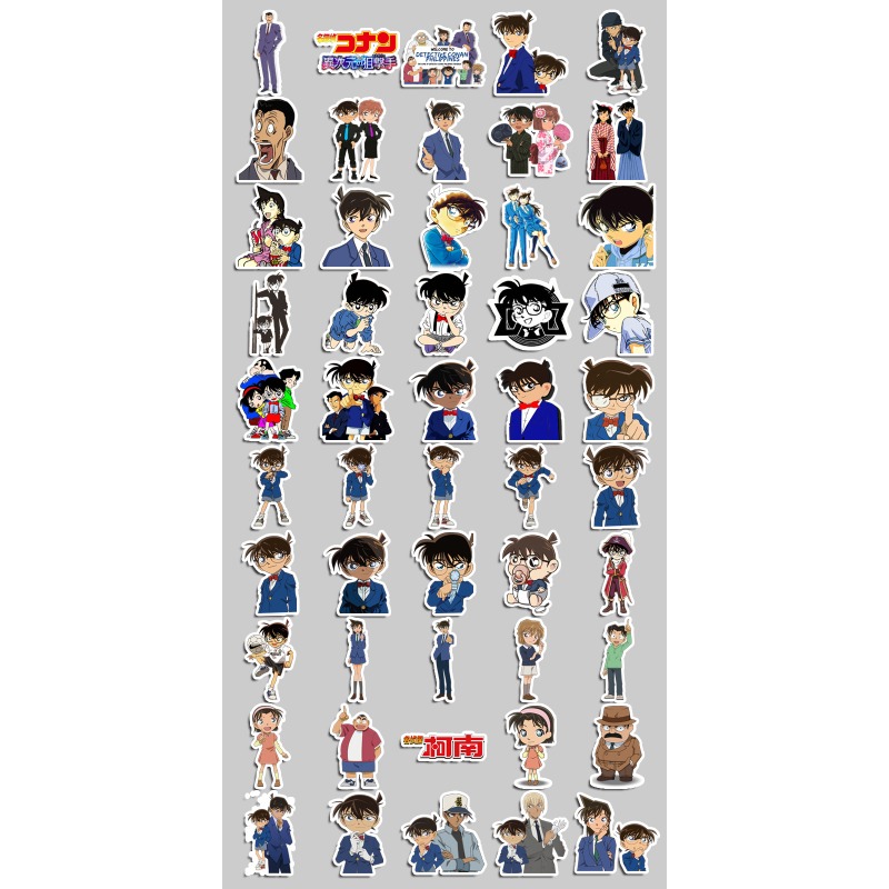 Bandai Detective Conan sticker - огляд і ціна Artwork Craft