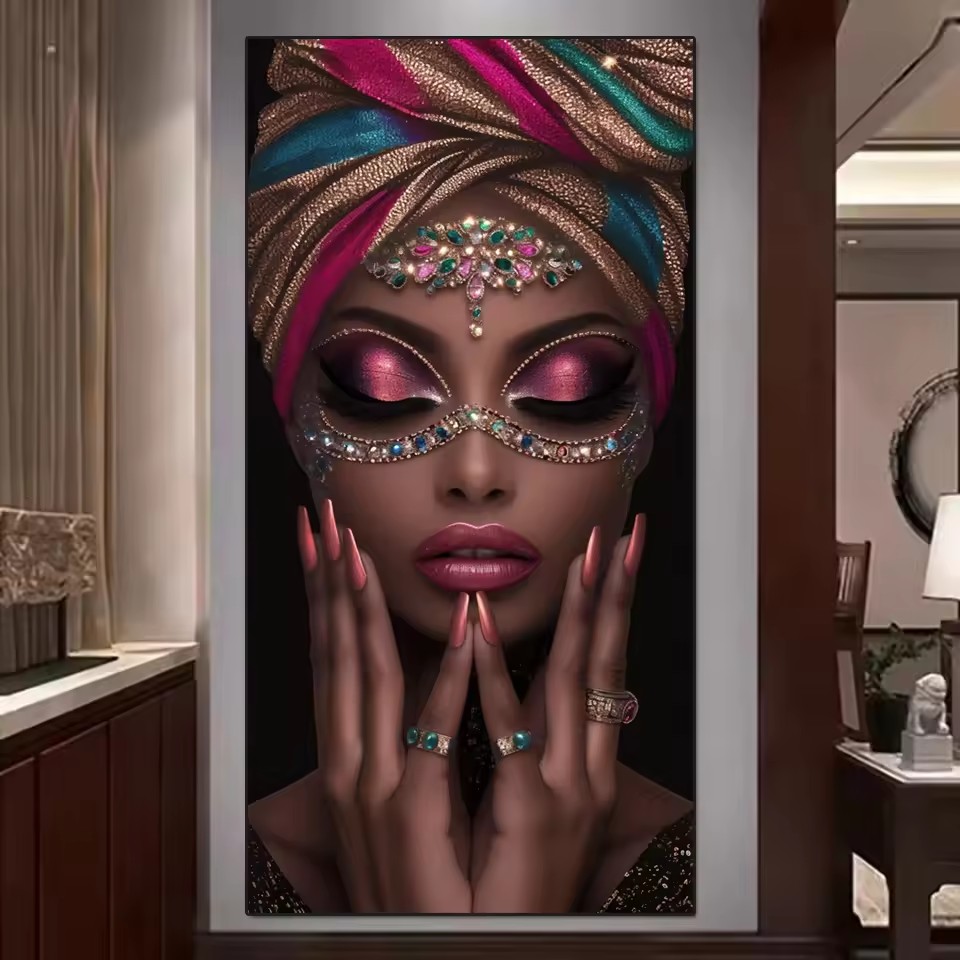 Gemstone African Women Diy Ful - огляд і ціна Art And Craft Valentine