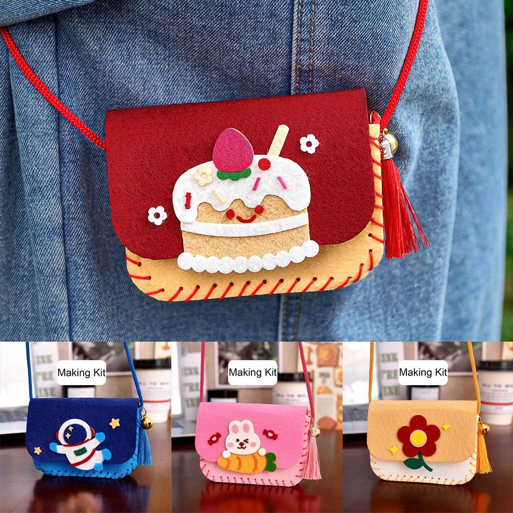 Cute Felt Felt Bag Making Kit  - огляд і ціна Art Craft Kindergarten