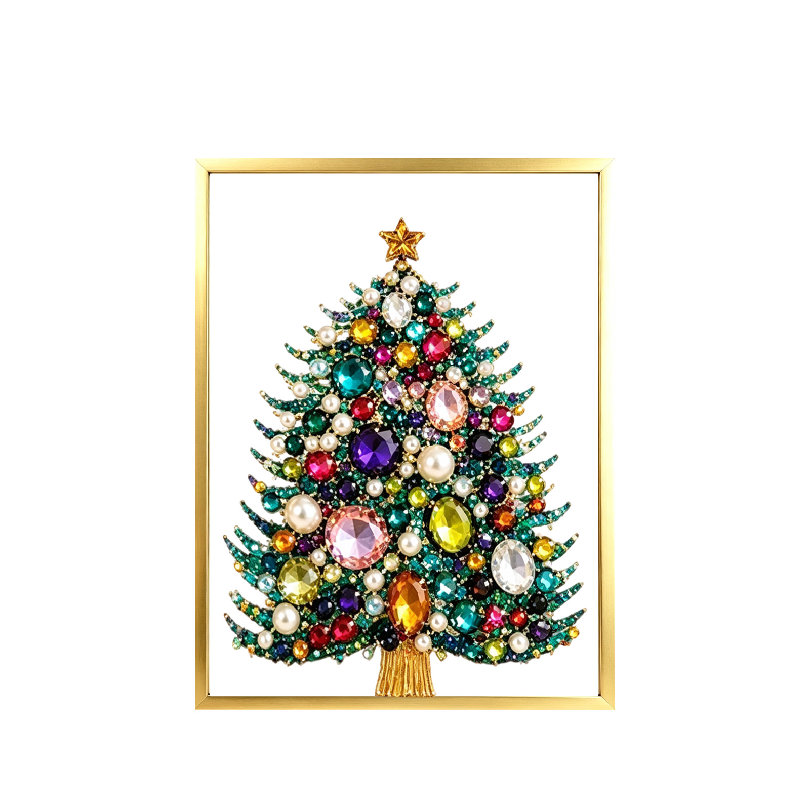 Christmas DIY Diamond Painting - огляд і ціна Art And Craft Xmas Tree