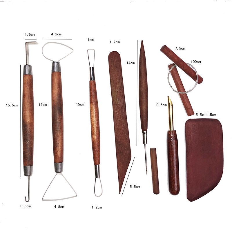 Basic Pottery Tools Kit for Ce - огляд і ціна Art And Craft Studio