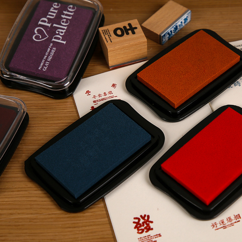 12 Colors Vintage Solid Color  - огляд і ціна Rubber Stamp Blank