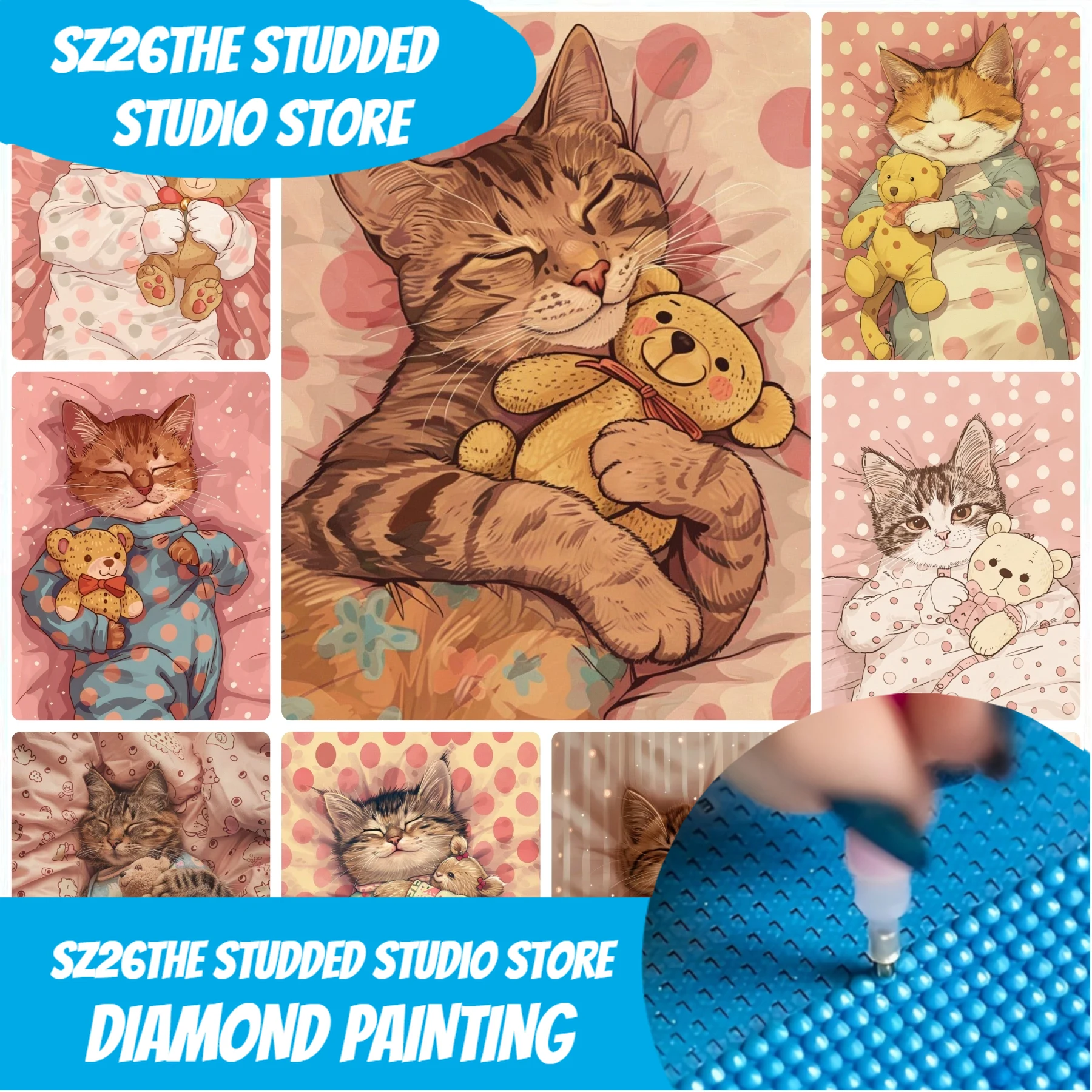 Sz26The Studded Cute and Sweet - огляд і ціна Art Craft Cat