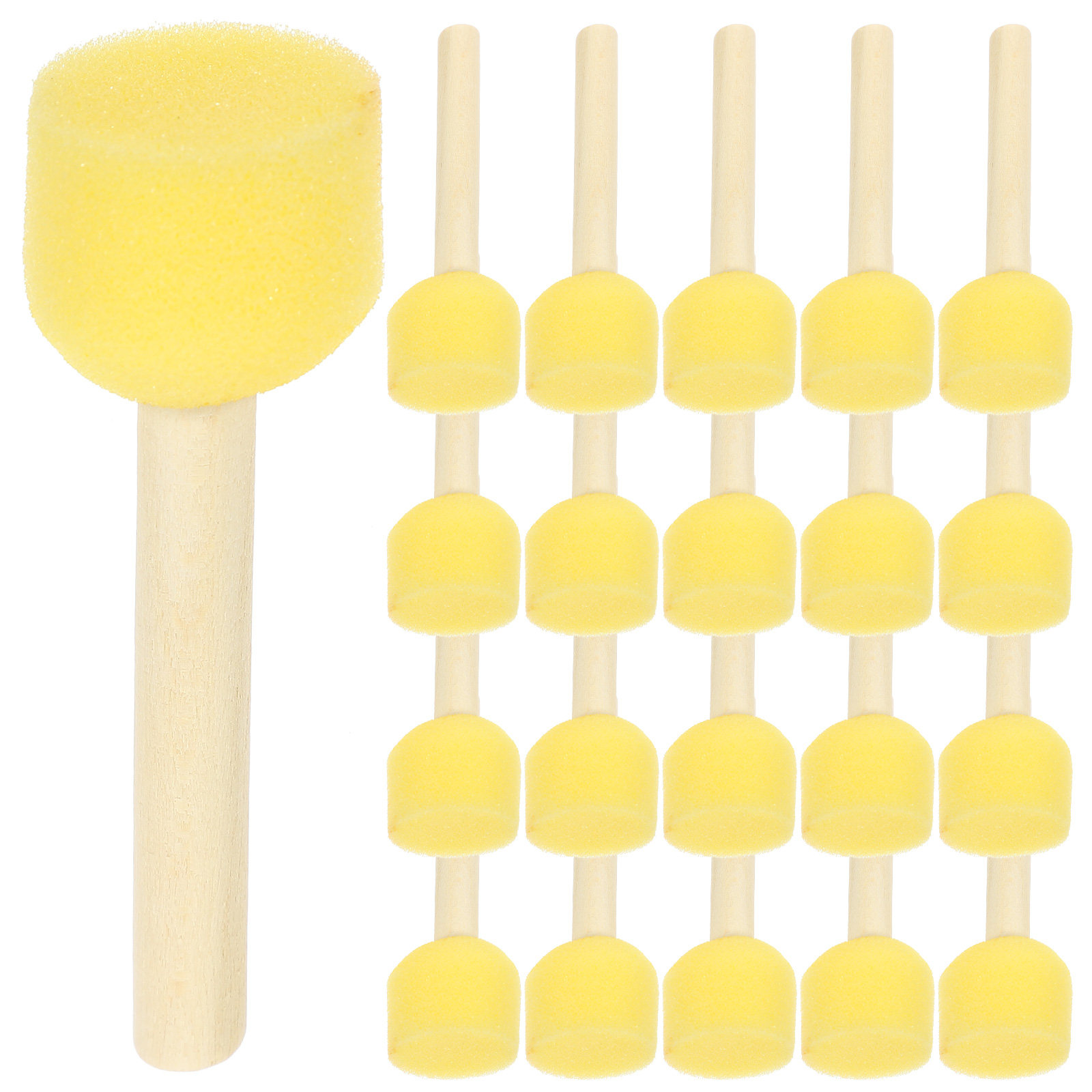 20Pcs Painting Sponge for Kids - огляд і ціна Art Craft Kindergarten