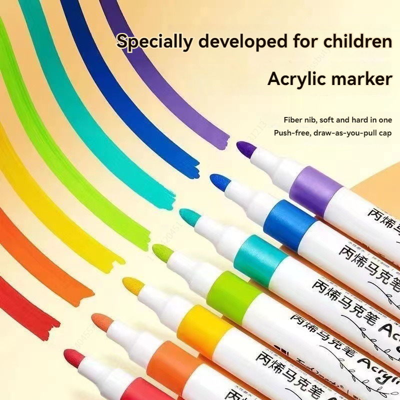 12-80 Colores Set Acrylic Pain - огляд і ціна Art Craft Kindergarten