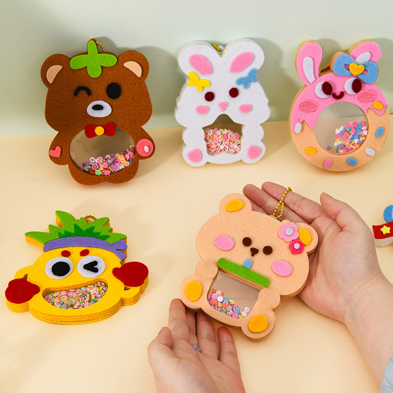 DIY Animal Shake Pendant Art C - огляд і ціна Art Craft Kindergarten