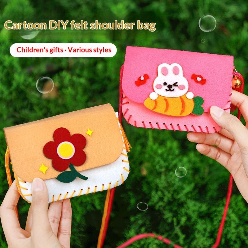 Cute Felt Felt Bag Making Kit  - огляд і ціна Art Craft Kindergarten