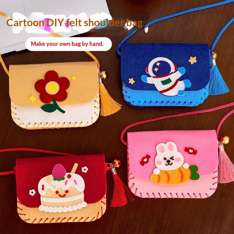 Cute Felt Felt Bag Making Kit  - огляд і ціна Art Craft Kindergarten