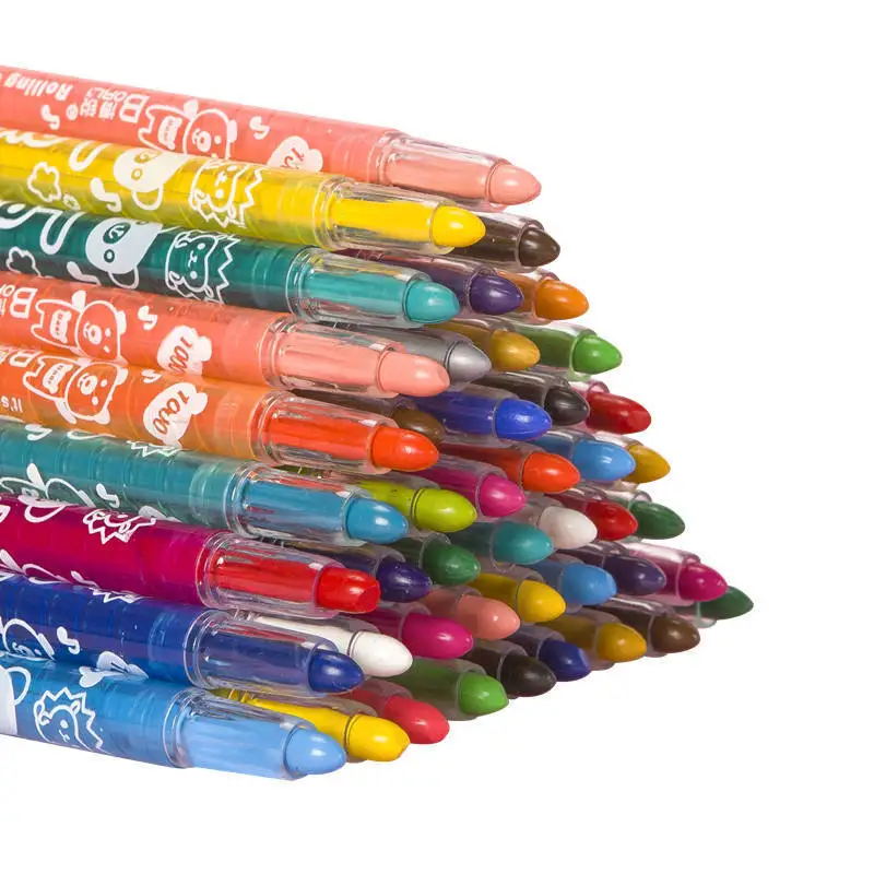 24/12 Pcs Rotate Color Crayola - огляд і ціна Art Craft Kindergarten