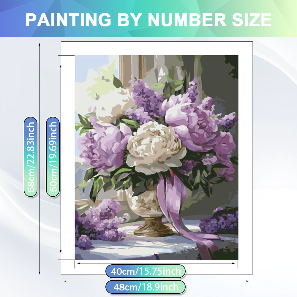 HUACAN Painting By Numbers Adu - огляд і ціна Art Craft Number