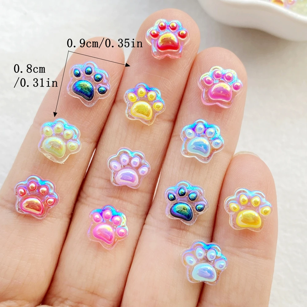 50pcs Resin Kawaii Mini Shinin - огляд і ціна Art Craft Cat