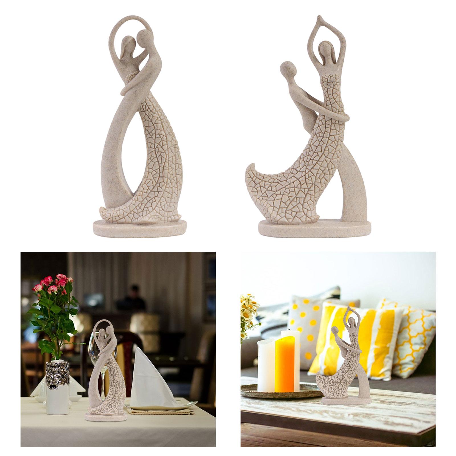 Hugging Couple Statue Abstract - огляд і ціна Art And Craft Valentine