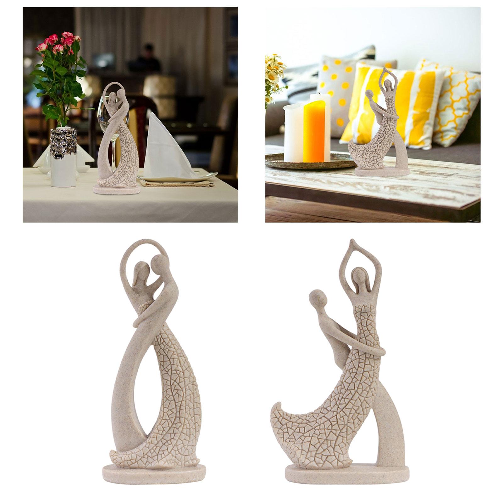 Hugging Couple Statue Abstract - огляд і ціна Art And Craft Valentine